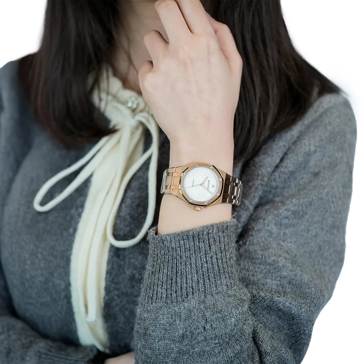 Eclipse Diamond Gold Ap Watch Rose Gold