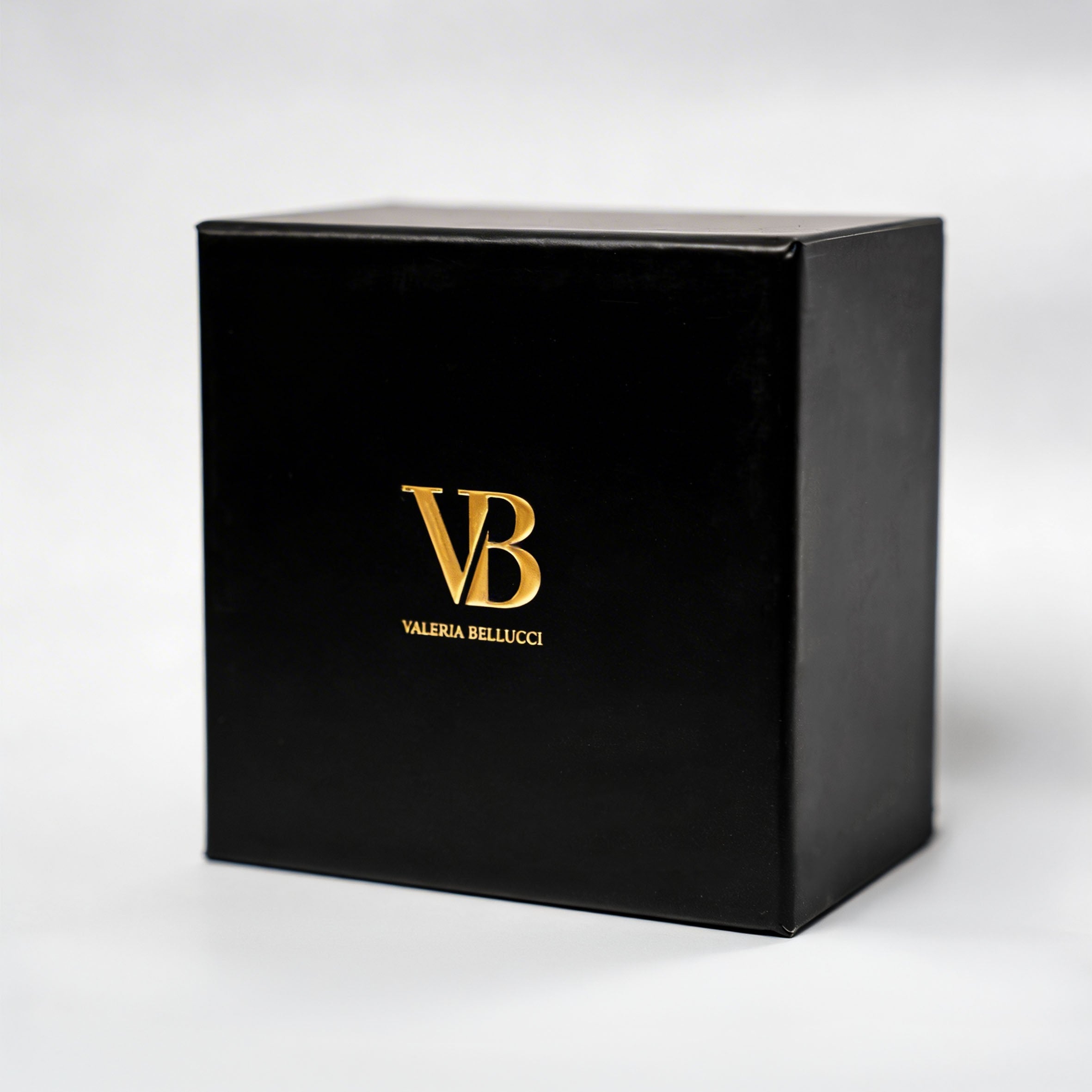 Valeria Bellucci Black Gemstone Watch for Men