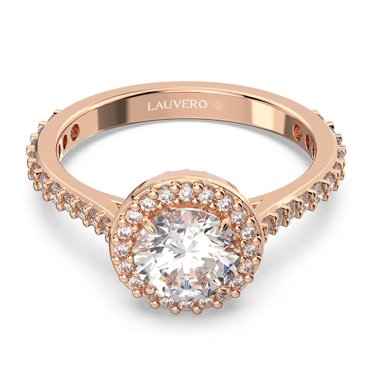 Eternal Glow Plated Rose Gold Rings